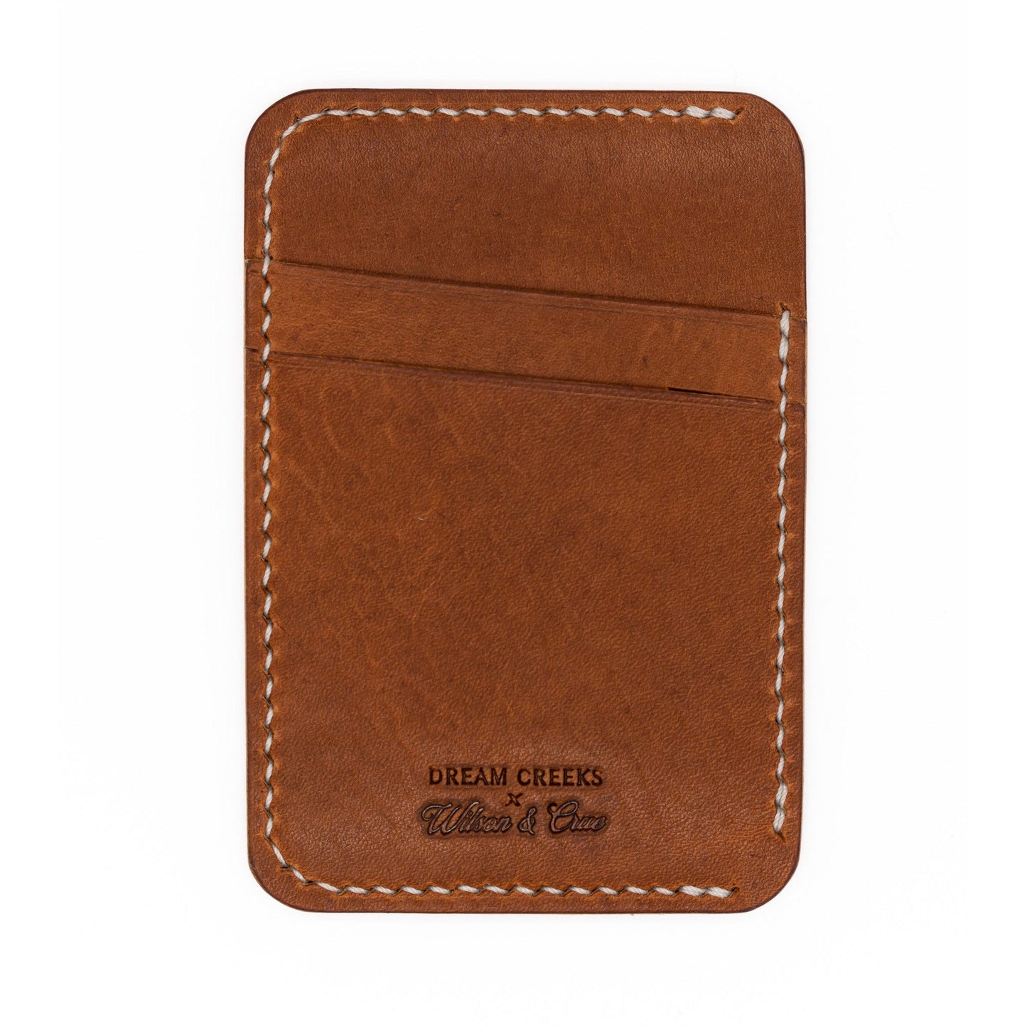 Minimalist Wallet in Natural Veg Tanned Leather
