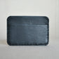 Minimalist Leather Wallet - Black