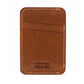 Minimalist Wallet in Natural Veg Tanned Leather