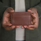 Minimalist Leather Wallet - Dark Brown